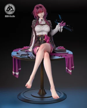 A 1/6 scale figure of Kafka from Honkai: Star Rail (17cm x 22cm x 26cm)